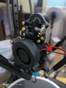 Sherpa Mini extruder adapter for Anycubic Kossel linear 3D delta printer