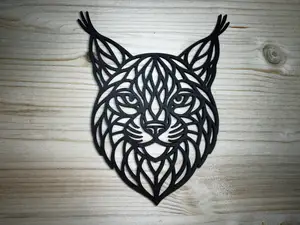 Elegant Line Animal Series - #18 Lynx