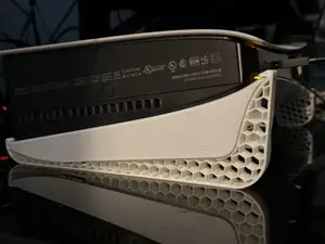 PS5 slim disc honeycomb horizontal stand