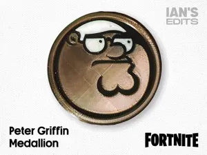 Fortnite Peter Griffin Medallion (Multicolor)