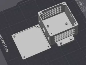 80mm fan mesh + Arduino Uno CNC Shield case