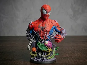 Spider-Man Symbiote & Sinister Six Detailed Statue