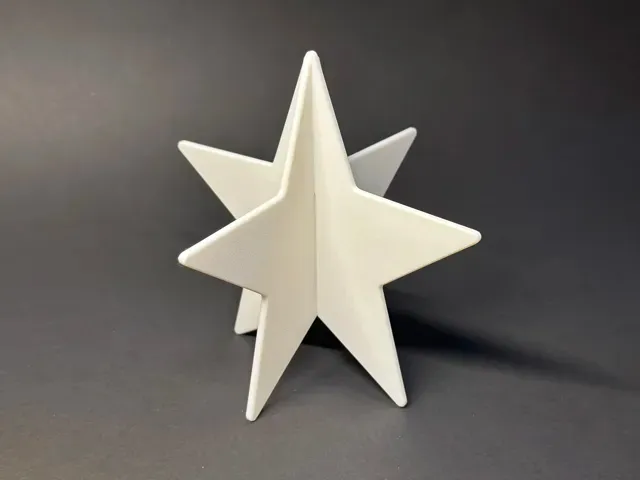 Standing Star – Elegant Christmas Table Decoration — Фото 3 из 3