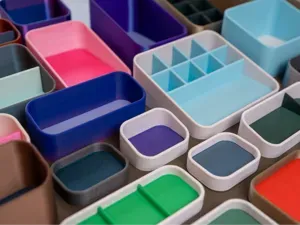 Canvas Catch All Modular Desk / Skadis Tray System
