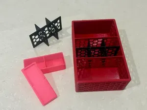 Flexible Organizer / Box + HSW Skadis Multiboard