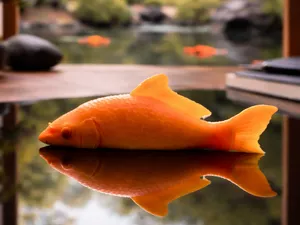 Zen Reflection Koi Desk Ornament