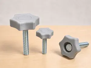 Fully Parametric Star Bolt Knob for Hex Bolts