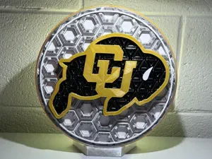 Colorado Buffaloes Dimensional Mosaic