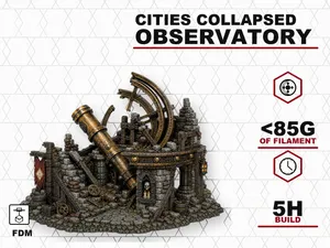 Gothic Cities Collapsed Observatory - Fantasy