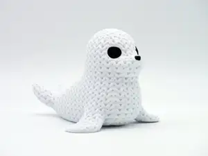 Knitted Seal