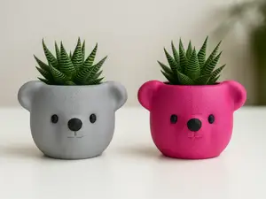 Bear Hug Planter – Cute Animal Pot for Succulents