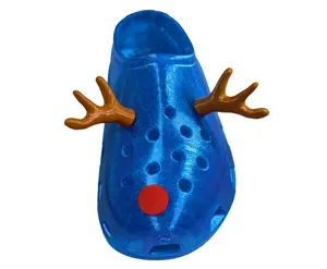 Rudolph Antlers and Nose Croc Shoe Charm (Jibbitz)