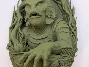 Creature from the Black Lagoon Wall Plaque