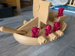 My sturdy Galleon – floating toy Pirate Ship