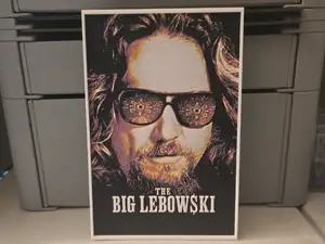 The Big Lebowski Movie Poster - Huefroge Art