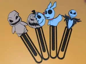 the nightmare before christmas bookmark set