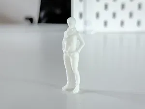 Miniature Woman for your Diorama