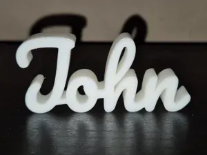 John Name Sign Display Decor