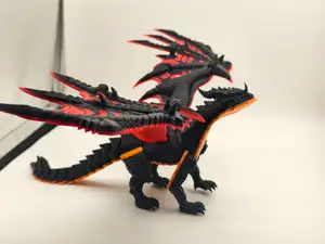 魔兽世界，死亡之翼，龙角需要少许支撑，MINI可打