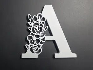 3D-Dekobuchstabe A-Z Wanddeko