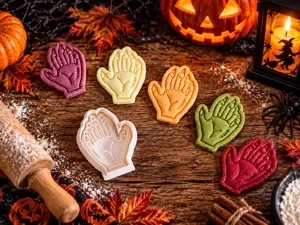 Halloween Witch Hand Cookie Cutter & Embosser