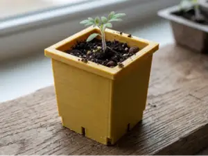 Square Parametric Planter (Semi-Hydro / Soil)