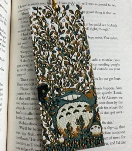 Totoro Bookmark - Hueforge