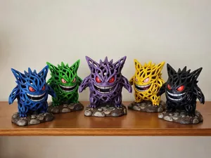 Gengar: Der Geist im Bonsai-Stil