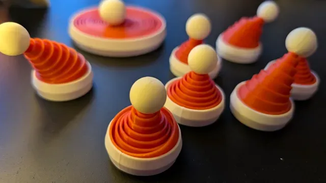 Collapsable fidget Santa's hat — Image 4 of 4