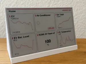 7.5″ E-Paper Weather & Home Assistant Dashboard