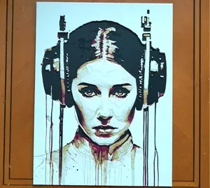Princess Leia Hueforge - 4 Colours - Star Wars