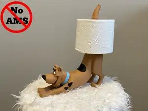 The Stretching Scooby-Doo Toilet Paper Holder