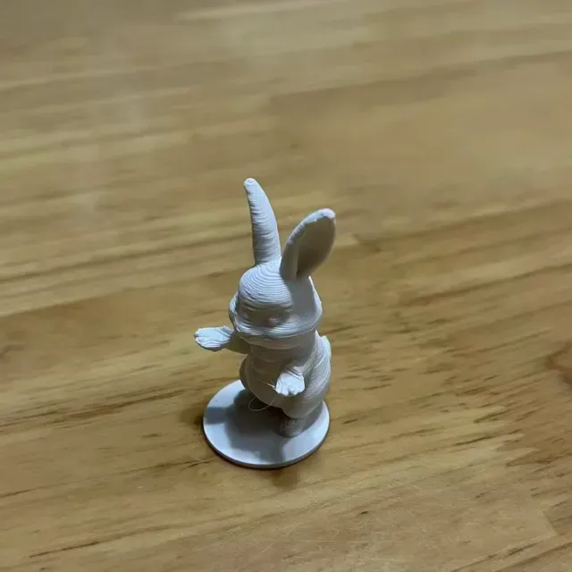兔子笔架-创意笔筒笔托支架文具架-个性铅笔架创意桌面摆件 — Image 2 of 2