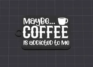 fun coffee keychain/charm(free commercial)