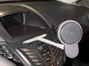 Custom Parametric CD Slot Phone Holder Ball Joint