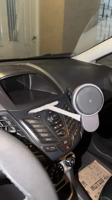 Custom Parametric CD Slot Phone Holder Ball Joint — Image 6 of 6