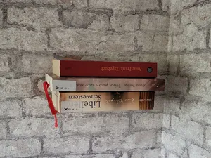 Unsichtbares Bücherregal