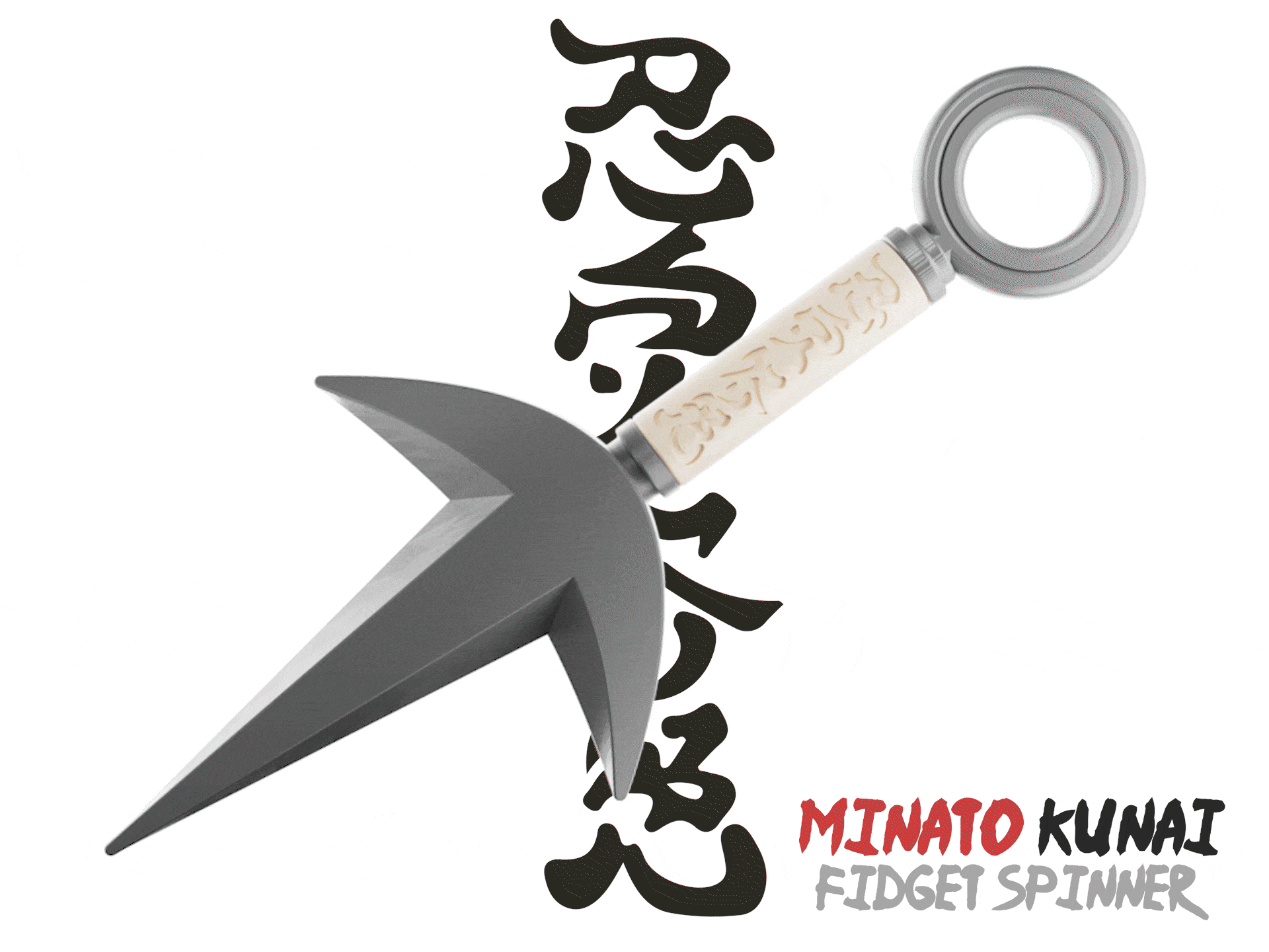 Minato Kunai Fidget Spinner