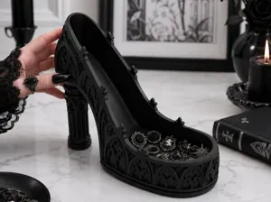 Gothic High Heel Jewelry Organizer