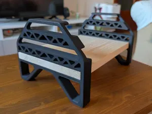 Supporto Notebook e Monitor - Altezza Regolabile