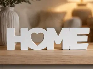 HOME Aufsteller - Moderne Deko für Zuhause