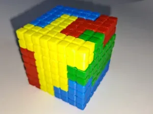 3D Brainteaser : Puzzlecube 4x4