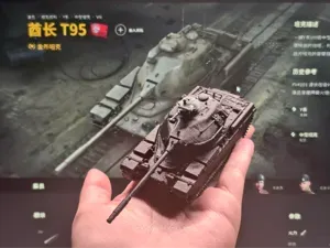 酋长T95 坦克世界酋长T95中型坦克 Chieftain T95 1:72