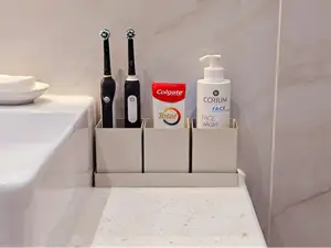 DripFlow Bathroom Organizer set of 3