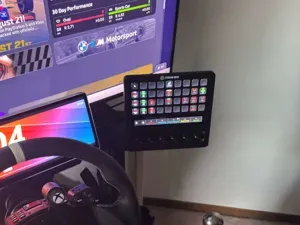 Stream Deck Plus XL Sim Rig Mount – 38×114 Profile