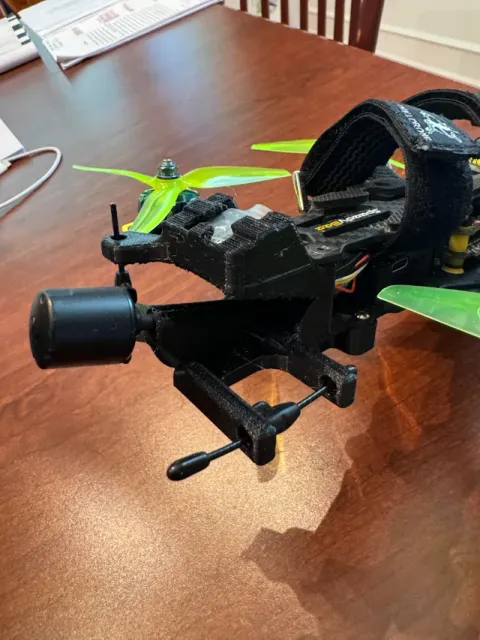 FPV Drone: Dual ELRS and O3 antenna and GPS mount — Фото 4 из 4