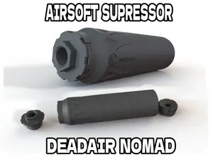 Airsoft Fake Suppressor/SILENCER Dead Air Nomad