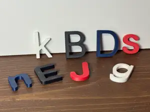 Simple Alphabet Letters