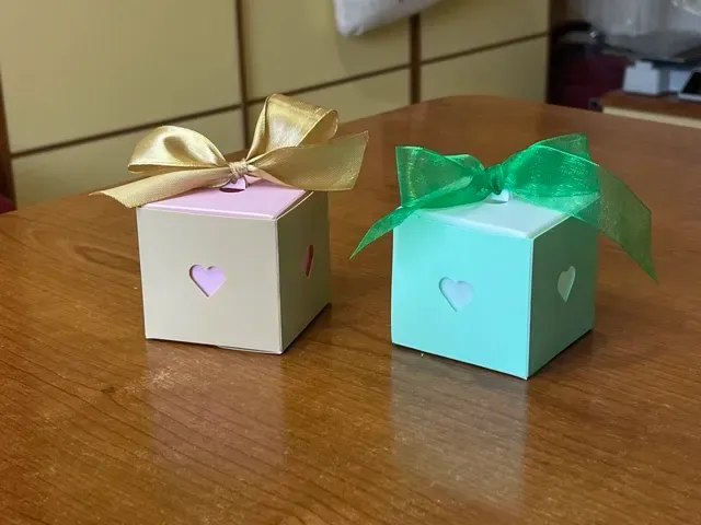 Heart Foldable Gift Box – Flat Pack to 3D — Image 2 of 5