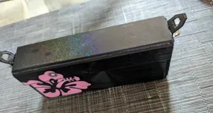 Parametric Printable Clutch Bag with Hinged Cover
